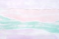 Pastel watercolor painting on white paper collage background, Blank colorful watercolour paper torn collage art abstract design Royalty Free Stock Photo