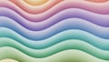 Pastel Wavy Gradient Abstract Background Royalty Free Stock Photo