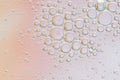 Pastels colors abstract bubbles background