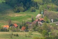 Pasterka village, view from Szczeliniec Mountain