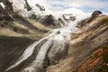 Pasterze Glacier near the Grossglockner, Austria Royalty Free Stock Photo