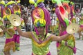 PASTO COLOMBIA- 6 ENERO 2017:Carnival black and whinte Women dance