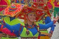 PASTO COLOMBIA- 6 ENERO 2017:Carnival black and whinte Women dances