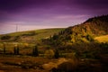 Pastoral Autumn Landscape Environment Royalty Free Stock Photo