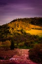 Pastoral Autumn Landscape Environment Royalty Free Stock Photo