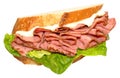 Pastrami Meat Sandwich