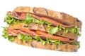 Pastrami Sandwich Royalty Free Stock Photo