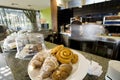 Pastries at a cafe