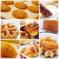 Pastries collage