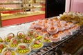 Pretty pastries in a French shop