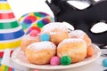 Pastry carnival, doughnut Royalty Free Stock Photo