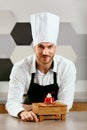 Pastry Chef Working With Dessert Royalty Free Stock Photo
