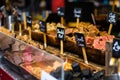 Pastry cook`s place at Borough Market