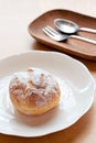 Pastry cream puffs Royalty Free Stock Photo