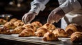 pastry meal croissan food