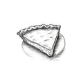 pastry Pie ai generated Royalty Free Stock Photo