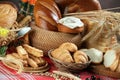 Pastry on the table Royalty Free Stock Photo