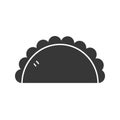 Pasty icon vector