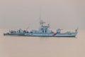 PASUR, BANGLADESH - NOVEMBER 13, 2016: Bangladesh Coast Guard ships on pasur river, Banglade