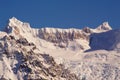 Patagonia peaks and glaciers Royalty Free Stock Photo