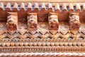 PATAN, NEPAL: Detail of the architecture inside Mul Chowk Royal Palace, Durbar Square