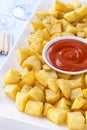Patatas Bravas Royalty Free Stock Photo
