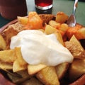 Patatas bravas Royalty Free Stock Photo