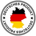 Patch Deutsches Produkt