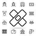 patch icon. web icons universal set for web and mobile Royalty Free Stock Photo