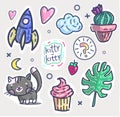 Stickers set