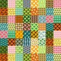 Patchwork made of animals patterns