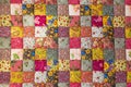 Patchwork quilt Royalty Free Stock Photo