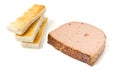 Pate n Toast Royalty Free Stock Photo