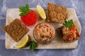 Pate of smoked salmon Royalty Free Stock Photo