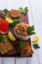 Pate of smoked salmon Royalty Free Stock Photo