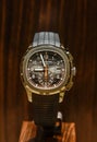 Patek Philippe Aquanaut 5968A chronograph stainless steel Swiss watch displayed in a store