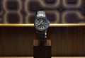 Patek Philippe Aquanaut 5167A Swiss watch displayed in a store