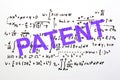 Patent Royalty Free Stock Photo