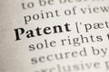 Patent Royalty Free Stock Photo