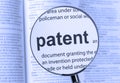 Patent Royalty Free Stock Photo