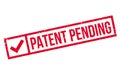 Patent Pending rubber stamp Royalty Free Stock Photo