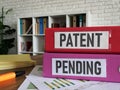 Patent pending is shown using the text