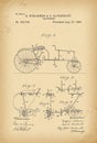 1889 Patent Velocipede Bicycle invention