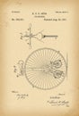 1881 Patent Velocipede Bicycle history invention