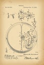 1894 Patent Velocipede Bicycle Unicycle history invention