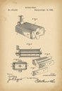 1892 Patent Velocipede pedal Bicycle history invention