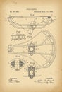 1886 Patent Velocipede Saddle Bicycle archival history invention