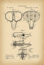 1898 Patent Velocipede Saddle Bicycle archival history invention