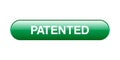 Patented button Royalty Free Stock Photo