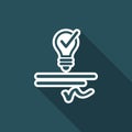 Patented idea - Vector web icon